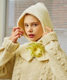 LENEE B（レニービー）の「Burton Baraclava Ivory（ニットキャップ/ビーニー）」