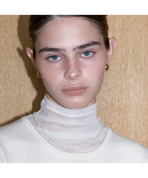 Pearl Drops Necklace (L253MNK010)