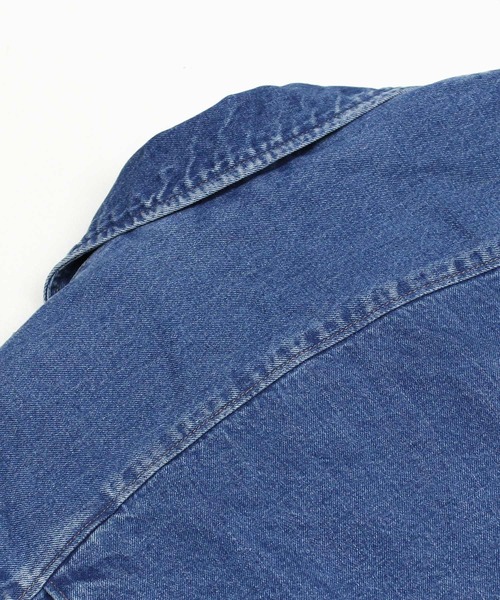 RNA（アールエヌエー）の「J2175 デニムBIGライダース（デニムジャケット・レディース・ブルー/ブラック・MEDIUM）」の16枚目の写真