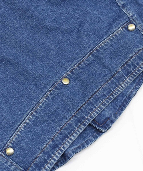 RNA（アールエヌエー）の「J2175 デニムBIGライダース（デニムジャケット・レディース・ブルー/ブラック・MEDIUM）」の21枚目の写真