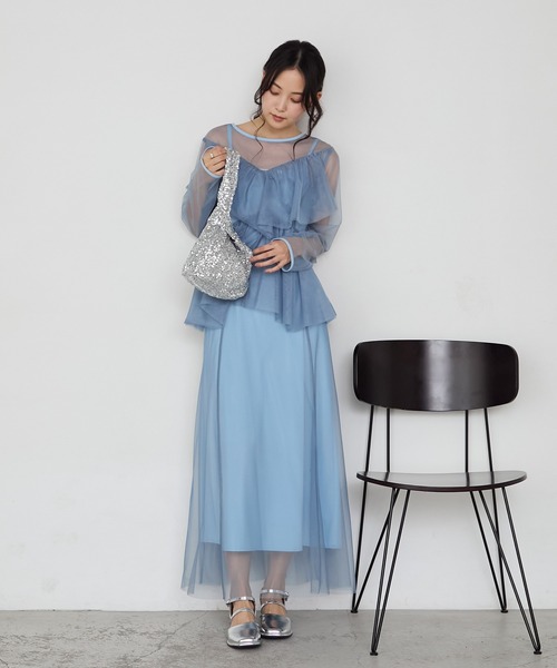 forksy.（フォルクシー）の「【forksy.】【オケージョン対応】スパンコールワンハンドルバッグ（ハンドバッグ・レディース・ダークブラウン/ホワイト/シルバー/ピンク・FREE）」の13枚目の写真