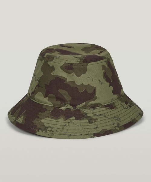 G-STAR(ジースター)の「ORIGINALS BUCKET HAT/ブランドロゴバケットハット/オリジナルカモ柄(ハット・メンズ・カモフラージュ・LARGE/MEDIUM)」の3枚目の写真