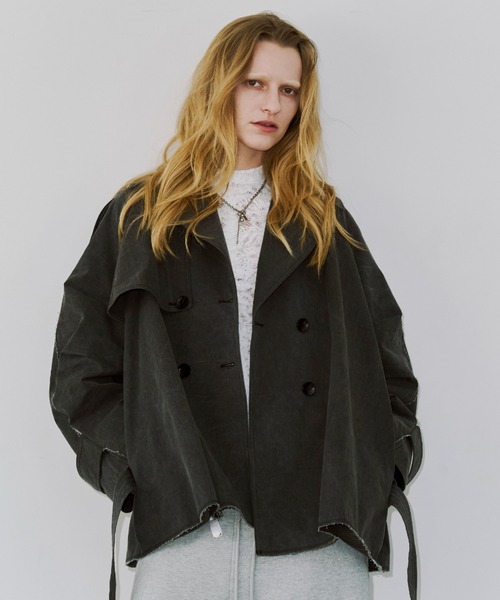 【即完売】美品 SHAREEF OVER APRON エプロン トレンチコート 即完売】美品 SHAREEF OVER APRON エプロン トレンチコート 【公式通販】