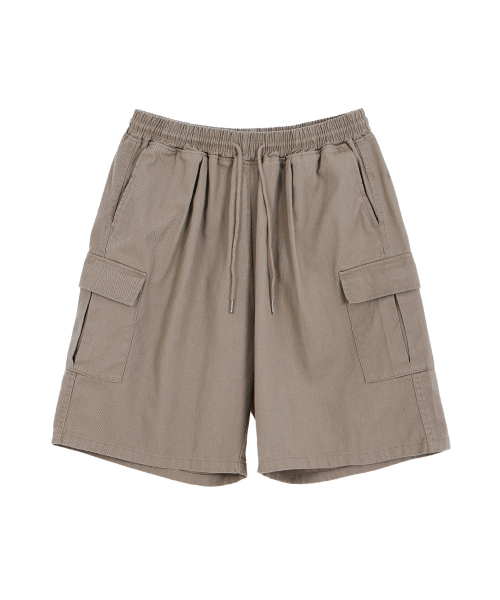 MAKEITTO(メイキット)の「6 POCKETS SEMI WIDE CARGO HALF PANTS_KHAKI(その他パンツ・メンズ・その他・MEDIUM/LARGE/X-LARGE)」の7枚目の写真