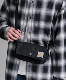 Carhartt | Carhartt カーハート Crossbody Horizontal Bag 横型クロスボディバッグ/ワンポイントロゴ斜め掛けショルダーバッグ(ショルダーバッグ)