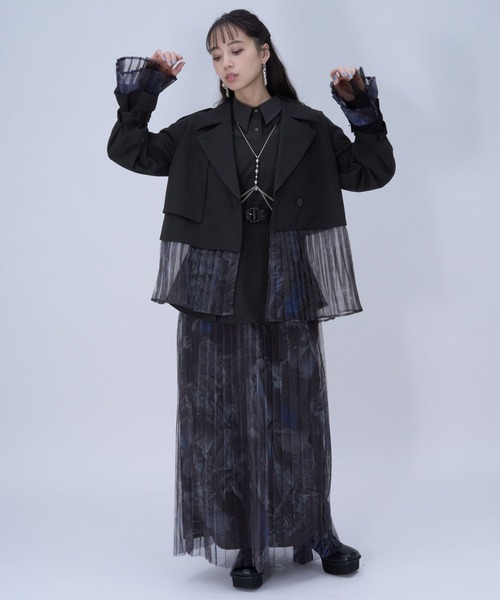 レイヤードトレンチジャケット by MAO KAWASAKI(HARE)（テーラード