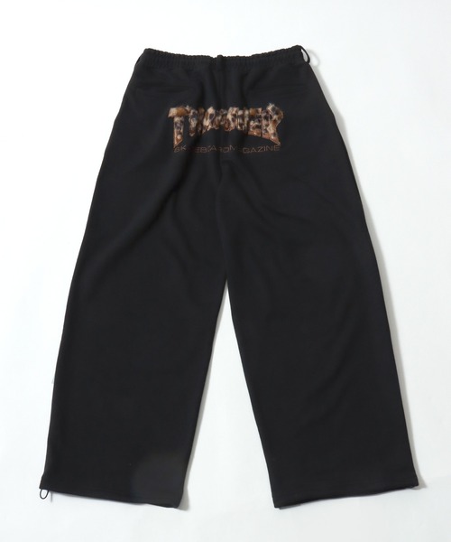 THRASHER(スラッシャー)の「THRASHER(スラッシャー)ヒップロゴ スウェットパンツ/選べるロゴデザイン(ラインストーン・アップリケ・ファーロゴ)/ユニセックス(スウェットパンツ・メンズ・アッシュグレー/ピンク/ブラック系1/ブラック系2/ブラック系3・M/L/XL)」の15枚目の写真