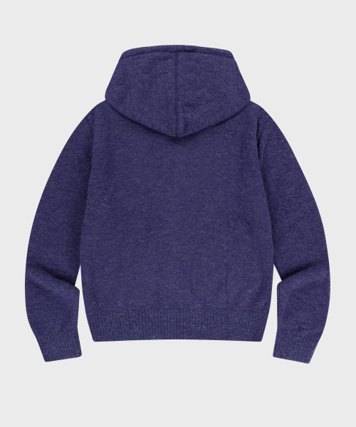 THEVINYLHOUSE(ザバイニルハウス)の「ROUND POCKET KNIT ZIP-UP PURPLE(パーカー・メンズ・その他・S/M/L)」の8枚目の写真