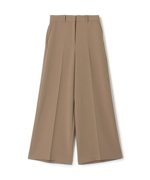 BALLSEY(ボールジィ)の「【WEB先行予約】ライトダブルクロス セミワイドパンツ(その他パンツ・レディース・ブラウン/ダークグレー・34/36)」の1枚目の写真