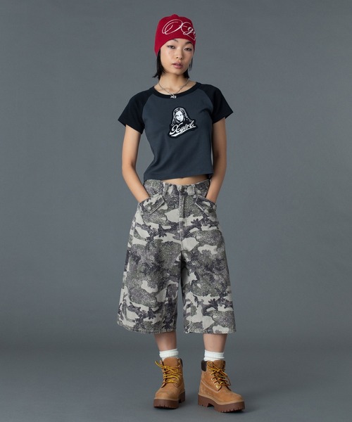 FLAP POCKET SHORTS（デニムパンツ）｜X-girl（エックスガール）の