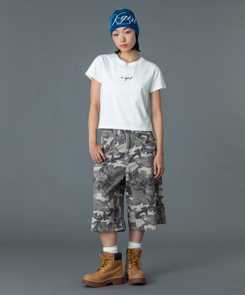 FLAP POCKET SHORTS（デニムパンツ）｜X-girl（エックスガール）の