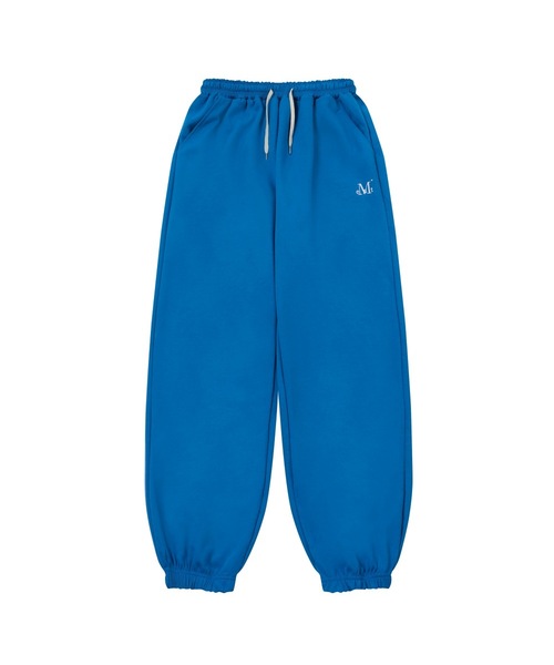 MUCENT（ムセント）の「デンバー ワイド スウェット ジョガーパンツ 男女共用 (6カラー)（スウェットパンツ・レディース・ホワイト/ブラック/ダークグリーン/グレー/ブルー・1/2）」の5枚目の写真
