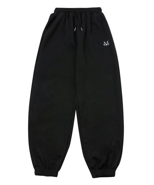 MUCENT（ムセント）の「デンバー ワイド スウェット ジョガーパンツ 男女共用 (6カラー)（スウェットパンツ・レディース・ホワイト/ブラック/ダークグリーン/グレー/ブルー・1/2）」の13枚目の写真