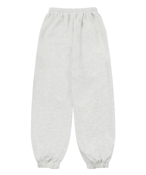 MUCENT（ムセント）の「デンバー ワイド スウェット ジョガーパンツ 男女共用 (6カラー)（スウェットパンツ・レディース・ホワイト/ブラック/ダークグリーン/グレー/ブルー・1/2）」の16枚目の写真