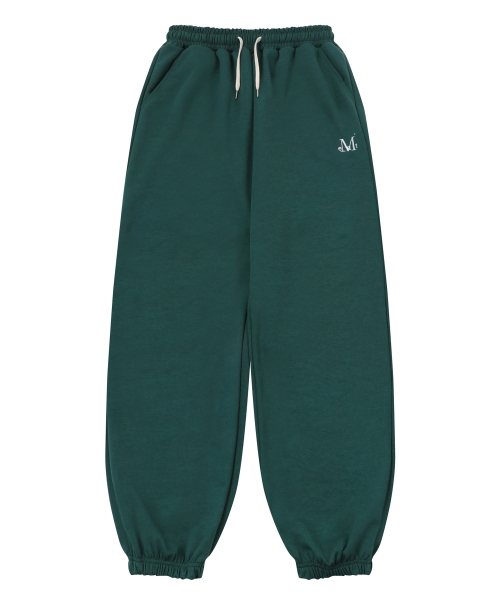 MUCENT（ムセント）の「デンバー ワイド スウェット ジョガーパンツ 男女共用 (6カラー)（スウェットパンツ・レディース・ホワイト/ブラック/ダークグリーン/グレー/ブルー・1/2）」の21枚目の写真