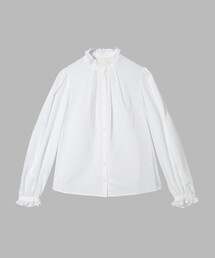 To b. by agnes b. | コットンローン フリルカラー ブラウス(シャツ/ブラウス)