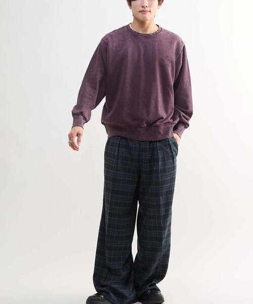 CONVERSE TOKYO（コンバーストウキョウ）の「STAR★ PATCH LETTERING SWEAT（スウェット・レディース・ブラック/グレー/ブルー/パープル・SMALL/MEDIUM）」の17枚目の写真