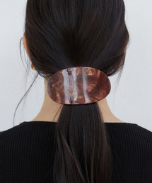 BYWEEKEND（バイウィーケンド）の「Oval marble pin（ヘアピン）」