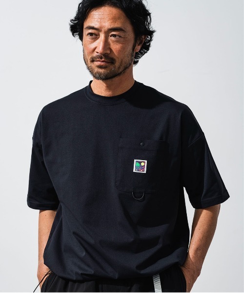 OFFSHORE(オフショア)の「AERO DRAW TEE(Tシャツ/カットソー・メンズ・ブラック/ホワイト・XL/L/M/S)」の2枚目の写真