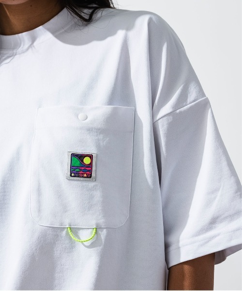 OFFSHORE(オフショア)の「AERO DRAW TEE(Tシャツ/カットソー・メンズ・ブラック/ホワイト・XL/L/M/S)」の11枚目の写真
