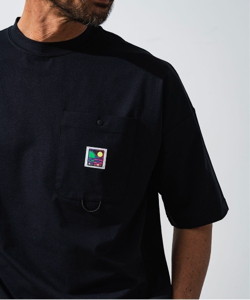 OFFSHORE(オフショア)の「AERO DRAW TEE(Tシャツ/カットソー・メンズ・ブラック/ホワイト・XL/L/M/S)」の14枚目の写真