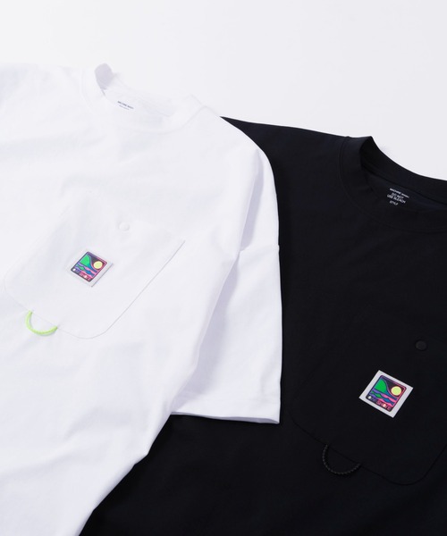 OFFSHORE(オフショア)の「AERO DRAW TEE(Tシャツ/カットソー・メンズ・ブラック/ホワイト・XL/L/M/S)」の17枚目の写真