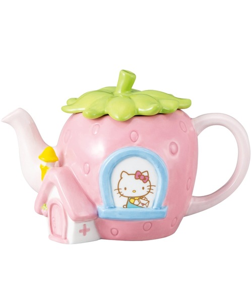 Paradise Picnic(パラダイスピクニック)の「【サンリオ】ハローキティ/いちごのおうち ティーポット(食器・レディース・その他1・FREE)」の1枚目の写真
