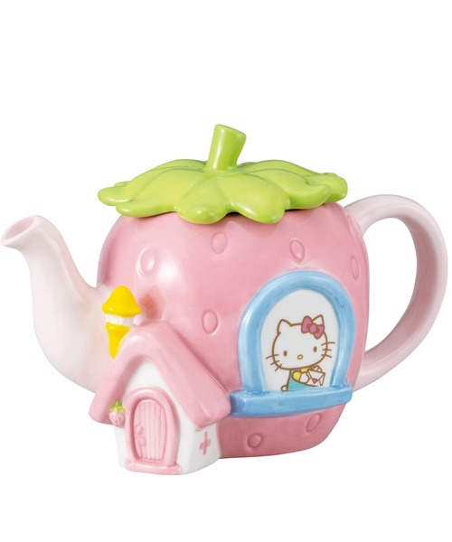 Paradise Picnic(パラダイスピクニック)の「【サンリオ】ハローキティ/いちごのおうち ティーポット(食器・レディース・その他1・FREE)」の5枚目の写真