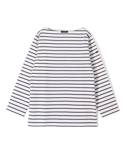 Le Minor(ルミノア)の「Le minor Mariniere ボートネックプルオーバー(Tシャツ/カットソー・レディース・ブラウン系その他/ブルー系その他2/ベージュ系その他/グリーン系その他/ブルー系その他・FREE)」の5枚目の写真