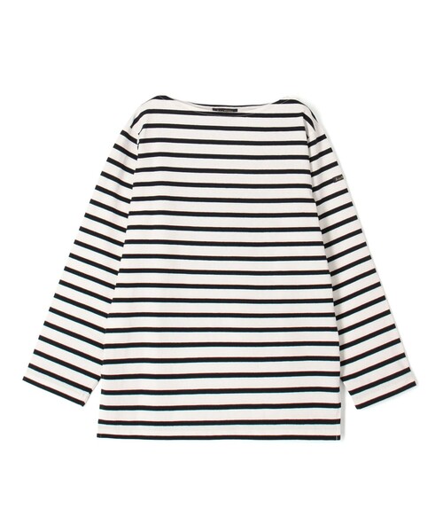 Le Minor(ルミノア)の「Le minor Mariniere ボートネックプルオーバー(Tシャツ/カットソー・レディース・ブラウン系その他/ブルー系その他2/ベージュ系その他/グリーン系その他/ブルー系その他・FREE)」の1枚目の写真