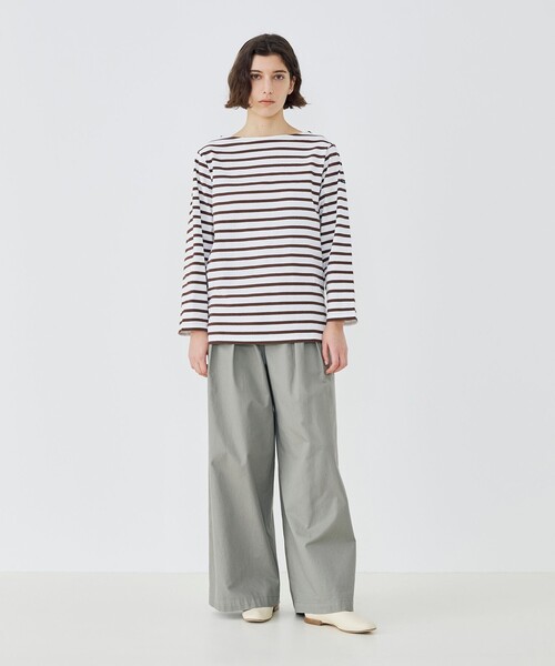 Le Minor(ルミノア)の「Le minor Mariniere ボートネックプルオーバー(Tシャツ/カットソー・レディース・ブラウン系その他/ブルー系その他2/ベージュ系その他/グリーン系その他/ブルー系その他・FREE)」の17枚目の写真
