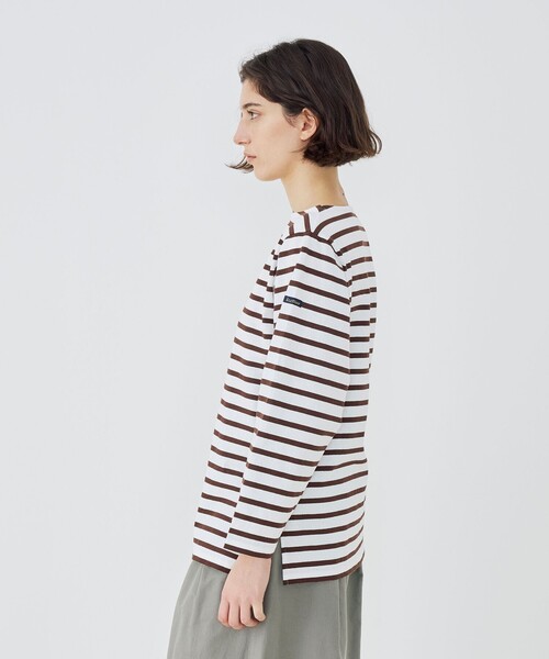 Le Minor(ルミノア)の「Le minor Mariniere ボートネックプルオーバー(Tシャツ/カットソー・レディース・ブラウン系その他/ブルー系その他2/ベージュ系その他/グリーン系その他/ブルー系その他・FREE)」の15枚目の写真