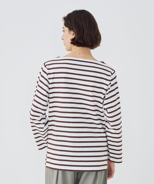 Le Minor(ルミノア)の「Le minor Mariniere ボートネックプルオーバー(Tシャツ/カットソー・レディース・ブラウン系その他/ブルー系その他2/ベージュ系その他/グリーン系その他/ブルー系その他・FREE)」の14枚目の写真