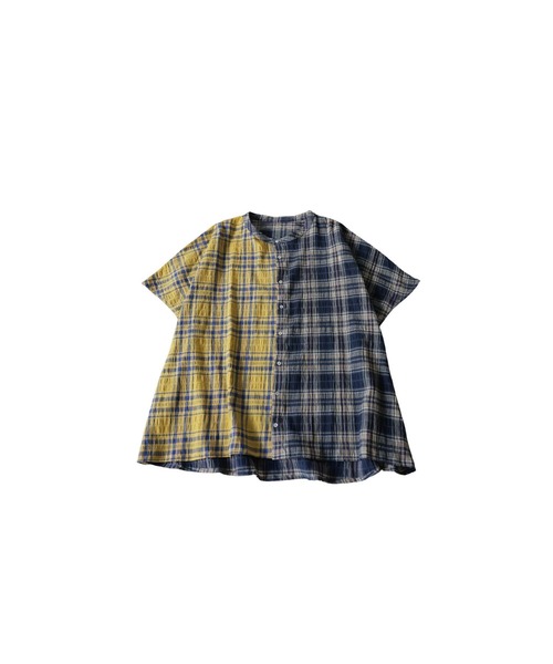 antiqua(アンティカ)の「チェック柄 シャツ(シャツ/ブラウス・レディース・ブラックミックス/マルチ・ONESIZE)」の17枚目の写真