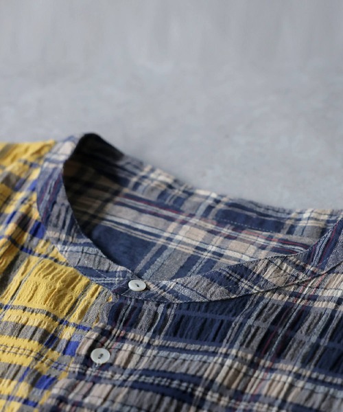 antiqua(アンティカ)の「チェック柄 シャツ(シャツ/ブラウス・レディース・ブラックミックス/マルチ・ONESIZE)」の16枚目の写真