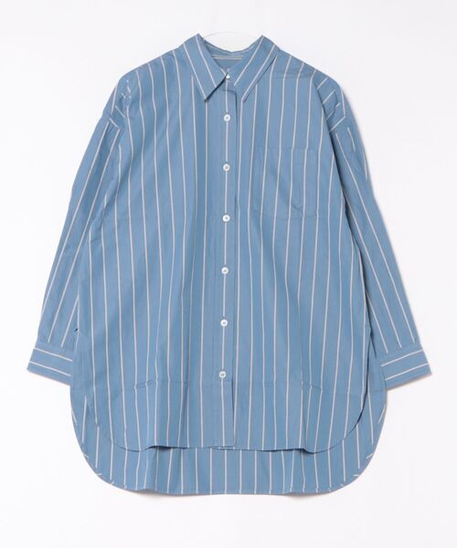 A.P.C.(アーペーセー)の「CHEMISE TARA(シャツ/ブラウス・レディース・ブルー系その他・36)」の1枚目の写真