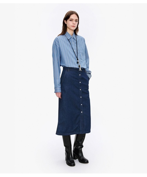 A.P.C.（アーペーセー）の「CHEMISE TARA（シャツ/ブラウス・レディース・ブルー系その他・36）」の2枚目の写真