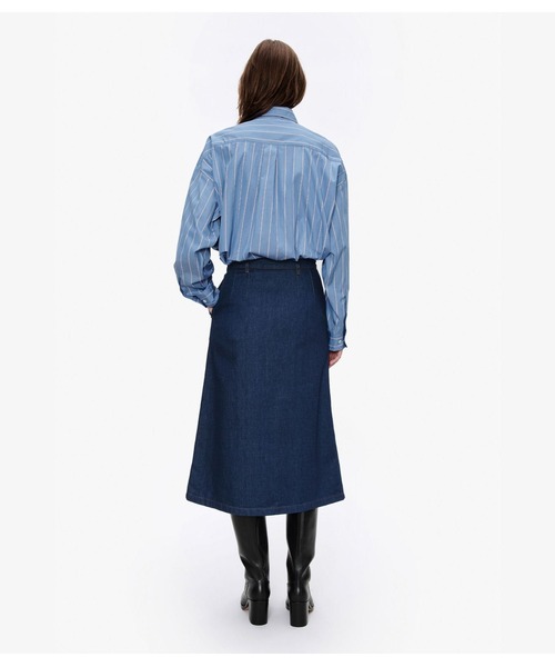 A.P.C.（アーペーセー）の「CHEMISE TARA（シャツ/ブラウス・レディース・ブルー系その他・36）」の3枚目の写真