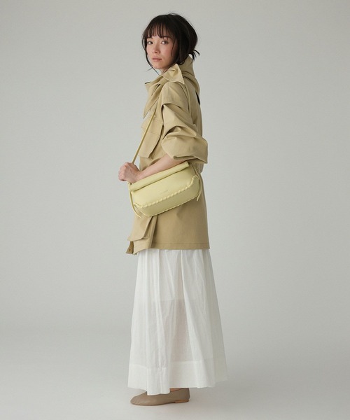 BABYLONE（バビロン）の「【撥水・UVカット】ダブルクロスブルゾン（ブルゾン・レディース・ベージュ/カーキ・フリー）」の7枚目の写真