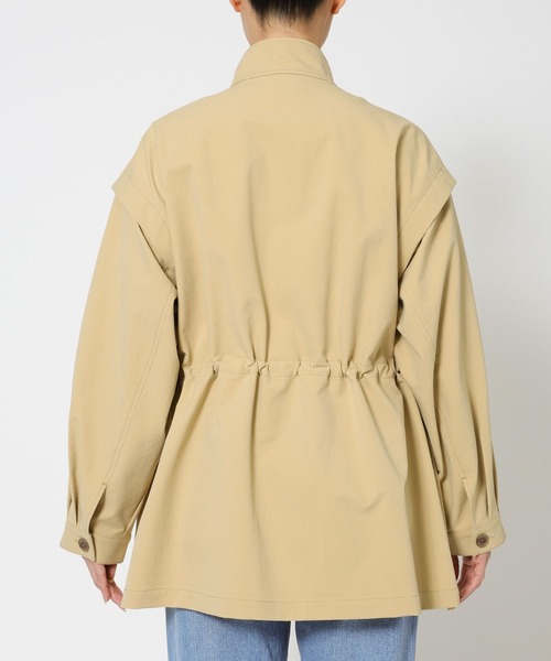 BABYLONE（バビロン）の「【撥水・UVカット】ダブルクロスブルゾン（ブルゾン・レディース・ベージュ/カーキ・フリー）」の22枚目の写真