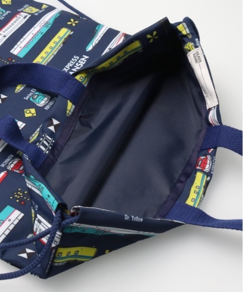 Kids Foret(キッズフォーレ)の「JR新幹線電車柄ナップザック(バックパック/リュック・キッズ・エメラルド/ネイビー・FREE)」の4枚目の写真
