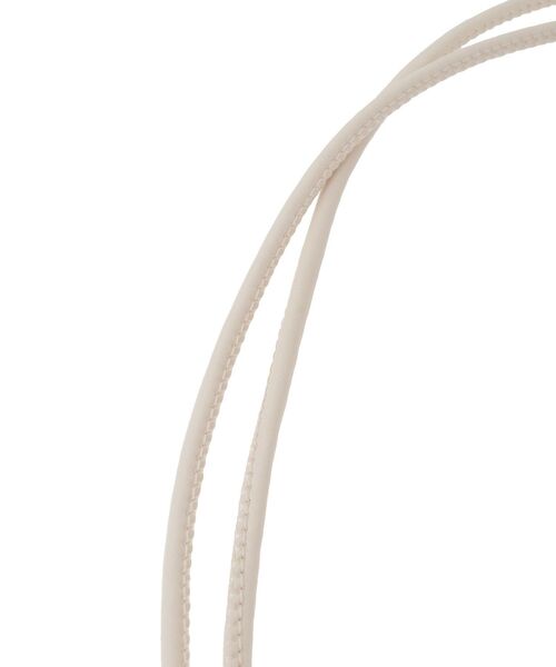 AMERICAN HOLIC（アメリカンホリック）の「メタルポイントサッシュベルト（ベルト・レディース・ライトベージュ/ブラック/ブラウン・FREE）」の7枚目の写真