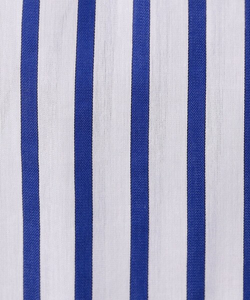 TOMORROWLAND collection（トゥモローランドコレクション）の「トラックストライプ ギャザーブラウス（シャツ/ブラウス・レディース・ブルー系その他2・36）」の9枚目の写真