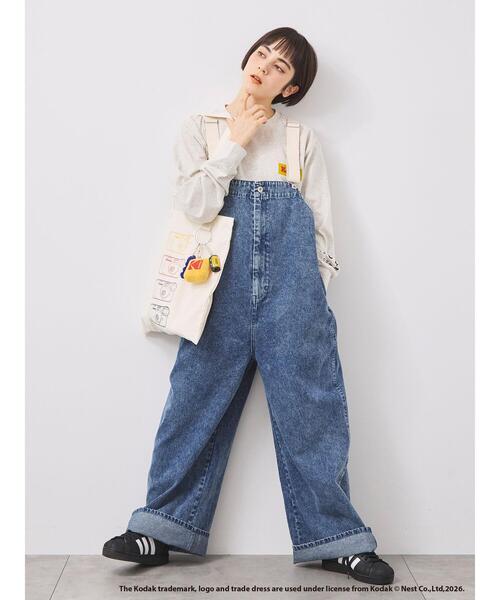 KODAK(コダック)の「【KODAK】チャーム付きトートバッグ(ハンドバッグ・レディース・キナリ・F)」の3枚目の写真