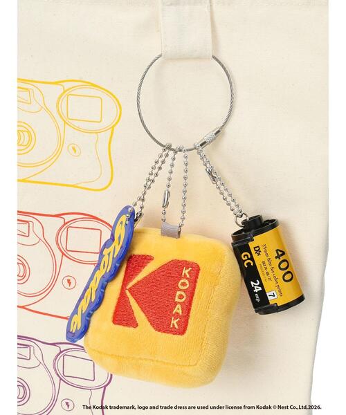 KODAK(コダック)の「【KODAK】チャーム付きトートバッグ(ハンドバッグ・レディース・キナリ・F)」の13枚目の写真