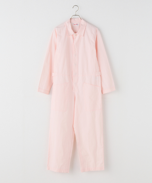Spick & Span（スピックアンドスパン）の「コットンボイラースーツ（つなぎ/オールインワン・レディース・ピンク/ベージュ・FREE）」の11枚目の写真