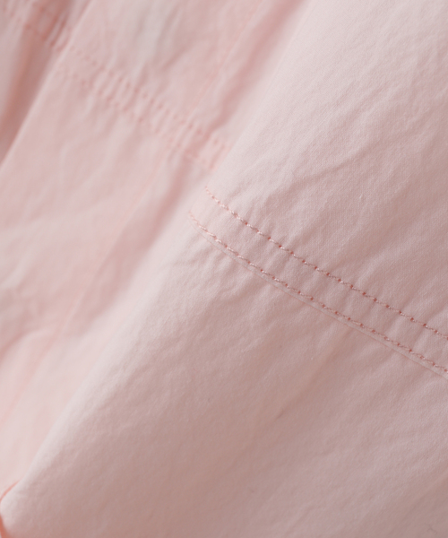 Spick & Span（スピックアンドスパン）の「コットンボイラースーツ（つなぎ/オールインワン・レディース・ピンク/ベージュ・FREE）」の13枚目の写真