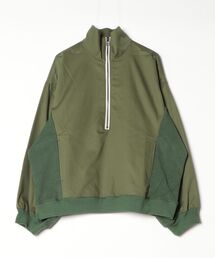 my beautiful landlet（マイビューティフルランドレット）の「【my beautiful landlet】COTTON & POLYESTER × SWEAT HALF ZIP（その他トップス）」
