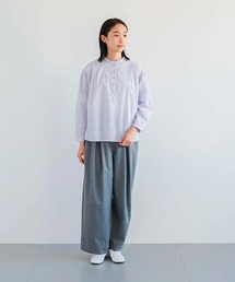 D（ディー）の「コットンポリエステルタックシャツ（シャツ/ブラウス）」