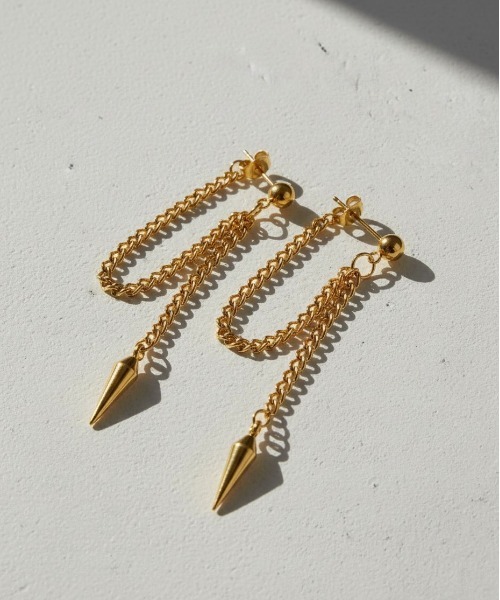 Burner(バーナー)の「【lux sea jewelry(ラックス・シー・ジュエリー)】ピアス lux-pier-2-7【RBTS】(ピアス(両耳用)・メンズ・ゴールド/シルバー・FREE)」の10枚目の写真